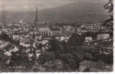 Ansichtskarte Linz a. d. Donau